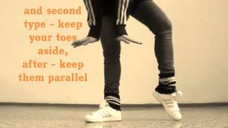 HipHopampHouse Dance Tutorial by EHABY quotClapquotSlide Step [upl. by Tebor977]