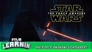 Kylo Ren Lightsaber After Effects Tutorial  Film Learnin [upl. by Arihsak144]