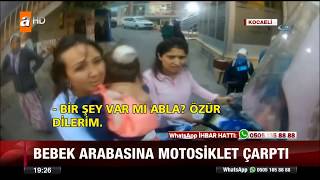 HABERLERE Ã‡IKTIM  YALAN HABER  GERÃ‡EKLERÄ° ANLATTIM  MOTORSÄ°KLET KAZASI  BEBEK ARABASI [upl. by Hcardahs]