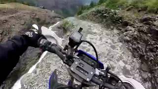 Black Bear Pass  The Famous Descent KLR650WR250R [upl. by Airbas]