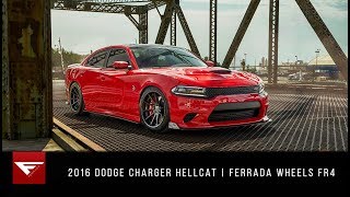 2016 Dodge Charger Hellcat  Let the Cat Loose  Ferrada Wheels FR4 [upl. by Eimmaj]