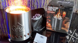 HAVATO Portable Fire Pit  Unboxing amp Review [upl. by Bohi782]