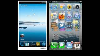 iOS vs Android HomeScreen Evolution Comparison [upl. by Florina]