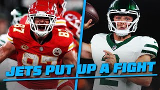 Chiefs vs Jets Week 4 Review  PFF [upl. by Nylarak]