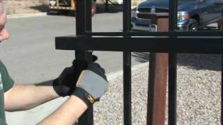 Amazing Gates Sliding Gate System Installation [upl. by Bettencourt]