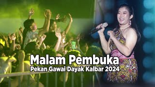 Papat Oleng Live Pekan Gawai Dayak Pontianak 2024 [upl. by Adiuqal]