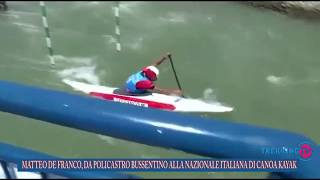 Matteo De Franco da Pilcastro Bussentino alla Nazionale Italiana di Canoa Kayaka [upl. by Chrystel]