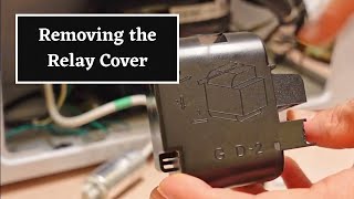 How to Remove the Start Relay Cover  For My Deep Freezer [upl. by Idona910]