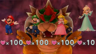 Mario Party 10 Bowser Party  Mario Luigi Peach Rosalina  Mushroom Park [upl. by Ahsinelg63]