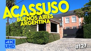 🔴 ACASSUSO calle Peru San Isidro Buenos Aires A 20 min de Buenos Aires centro ARGENTINA [upl. by Fauch]