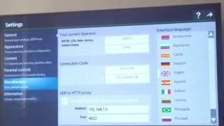 SS IPTV error on TV Samsung UN55D8000 [upl. by Assenat207]