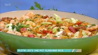 Rustie Lees OnePot Sunshine Rice  01052024 [upl. by Ailuig]