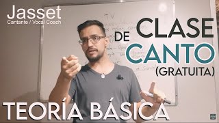 Clase de canto Gratuita  Teoría Básica [upl. by Noak]