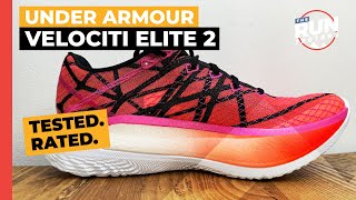 Under Armour Velociti Elite 2 Review Multitester verdict on Under Armours second gen carbon racer [upl. by Assirrac]