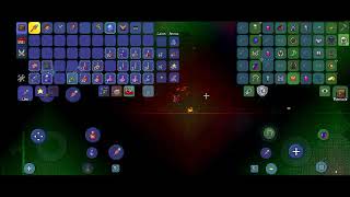 Terraria 143 Mobile  Plantera Master Mode Mage [upl. by Anirtek]