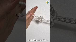 39 How to Tie aDiamond Knot on a Paracord Rope Tutorial Macrame shorts rope tricks diyideas [upl. by Eugine]