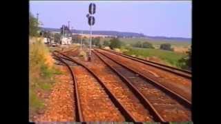 Führerstandsmitfahrt Bleicherode Ost  Bischofferode 1995 [upl. by Crandall]