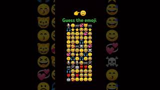 Guess the emoji emojichallengequiz [upl. by Anilehs]