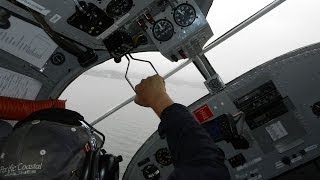 Pacific Coastal Grumman G21A Goose  Flight from and to Port Hardy YZT with Water Landing Canada [upl. by Becket764]