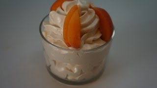 Mousse aux abricots recette facile et rapide [upl. by Notgnillew]