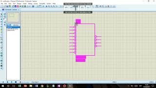 codificador decimal a BCD Video Tutorial Proteus 81 no 1 [upl. by Ybur196]