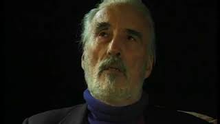 Star Wars Interview Christopher Lee Count Dooku on Peter Cushing Tarkin [upl. by Ernestine568]