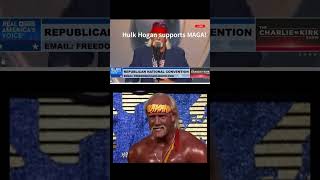 Hulk Hogan Supports Trump After Being Silent to Long [upl. by Aleek]