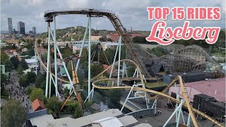 Top 15 Rides at Liseberg [upl. by Woodring]