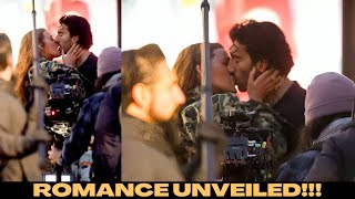 Sparks Fly On Set Blake Lively and Justin Baldoni Share Passionate Kiss in It Ends With Usquot [upl. by Oicinoid]