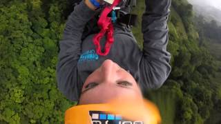 Bungee Jumping in Monteverde  Carrigan [upl. by Yatnoj250]