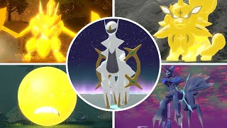 Pokemon Legends Arceus  All Bosses [upl. by Ainevul127]