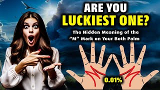 The Hidden Meaning of the “M” Mark on Your Both Palm Revealed  Manifestation [upl. by Nillok860]