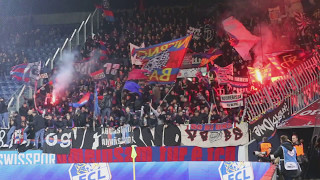 FC Luzern  FC Basel 12  Stimmung nach Abpfiff [upl. by Rora]