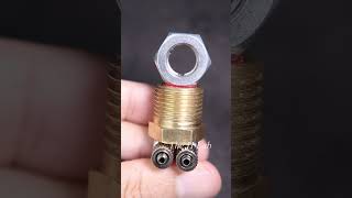 Homemade Hydraulic pump from brass  The H Lab part2 shorts [upl. by Story454]