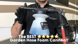 The Best Garden Hose Foam Gun 2021 Easy To Use THICK FOAM [upl. by Appleby]