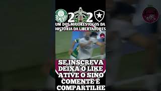 PALMEIRAS 2 x 2 BOTAFOGO  OITAVAS DE FINAL DA LIBERTADORES  UM DOS MAIORES JOGOS DA COMPETIÇÃO [upl. by Introk270]