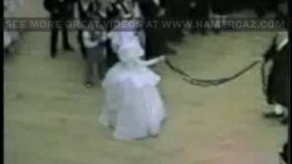 Bobover Rebbe R Naftuli Halberstam Dancing Mitvah Tantz [upl. by Herta]