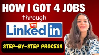 🔴How to find jobs on Linkedin  StepbyStep Process  Supriya Maam [upl. by Llenrup]