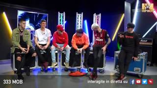 LAZZA PARLA DEGLI ARCADE BOYZ AD HIP HOP TV EPICO FINITO BENE [upl. by Einon]