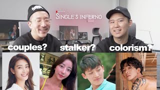 probably the longest and latest Singles Inferno review on youtube by two korean men [upl. by Ahsikal]