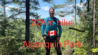 Take a Hike 22 km🇨🇦Algonquin Park [upl. by Ecirehs]