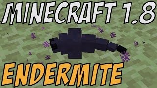 Minecraft 18  Endermite  NEW MOB [upl. by Notsgnal]