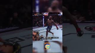 Derrick Lewis Takes His Pants Off Again 😂 After FLYING KNEE TKO [upl. by Moraj]