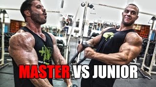 DESAFIO MASTER VS JUNIOR TREINO DE ATLETA [upl. by Darin328]