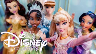 NEW Disney Collector Dolls By Mattel Plus DIY Princess Room Makeover [upl. by Lymn926]