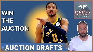 Winning Strategies for Your Fantasy Auction Draft  Fantasy Basketball [upl. by Eelarat498]