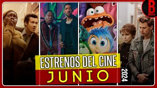 ESTRENOS del CINE JUNIO 2024  Películas que se Estrenan en Junio 2024 [upl. by Ennaihs]