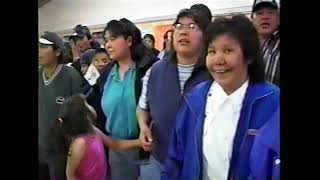 Tlicho Drum Dance in Behchoko NWT in 1993 Posted with permission by John Gon [upl. by Micki792]