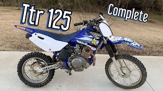 Ttr 125 build complete [upl. by Yerocal]