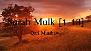 Beautiful Recitation of Surah Mulk 113 by Qari Minshawi [upl. by Juliano]